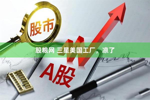 股粮网 三星美国工厂，凉了