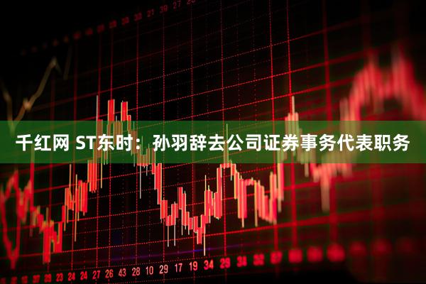 千红网 ST东时：孙羽辞去公司证券事务代表职务