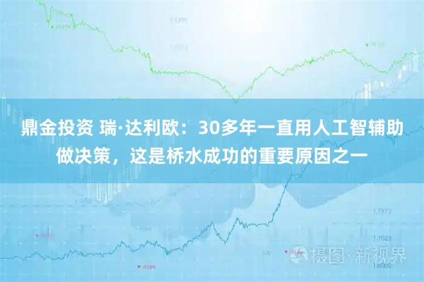 鼎金投资 瑞·达利欧:30多年一直用人工智辅助做决策,这是桥水成功的重要原因之一