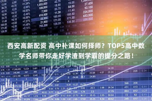 西安高新配资 高中补课如何择师?TOP5高中数学名师带你走好学渣到学霸的提分之路!