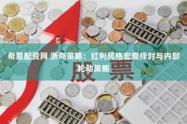 希恩配资网 浙商策略：红利风格宏观择时与内部轮动策略
